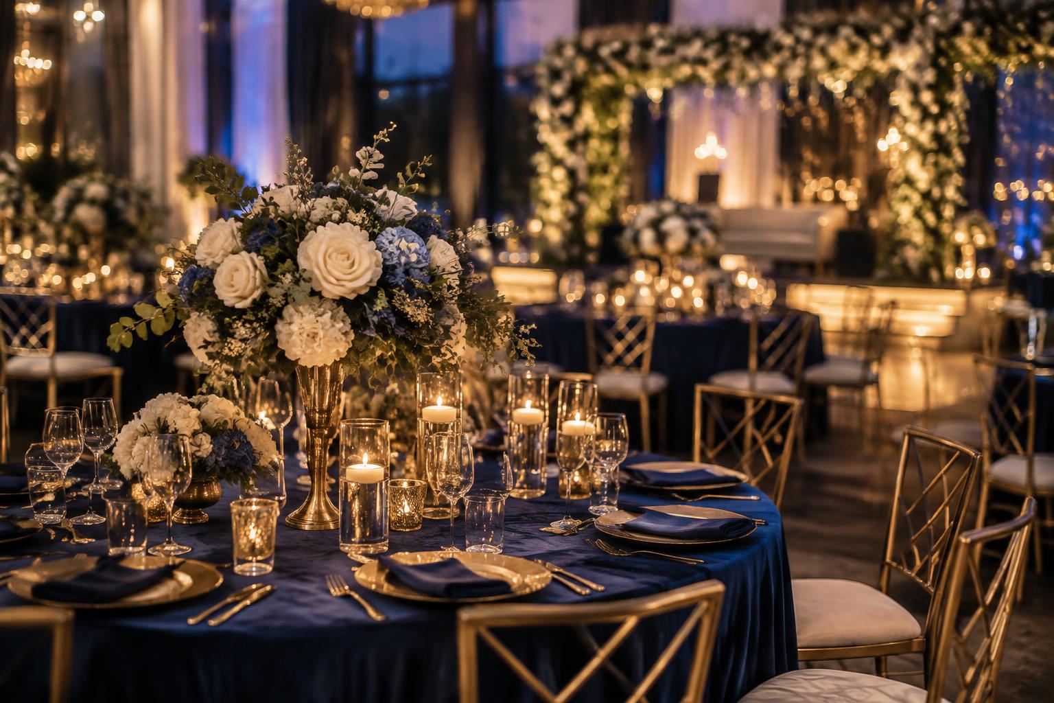 Diseño web de demostración para Eventos & Decoraciones